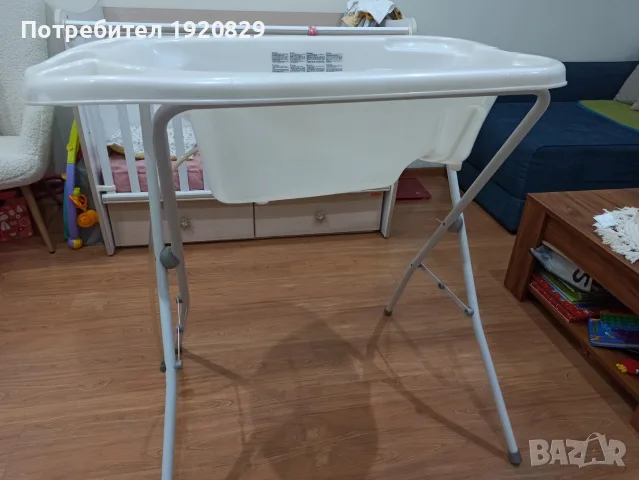 Детска вана със стойка, снимка 2 - За банята - 56343430