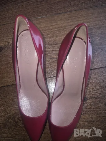 Gucci N36 1/2 обувки с ток ест.кожа , снимка 8 - Дамски обувки на ток - 50408471