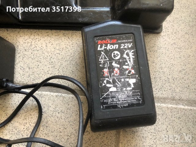 Зарядно батерия и вложка за преса, снимка 3 - Винтоверти - 40075490