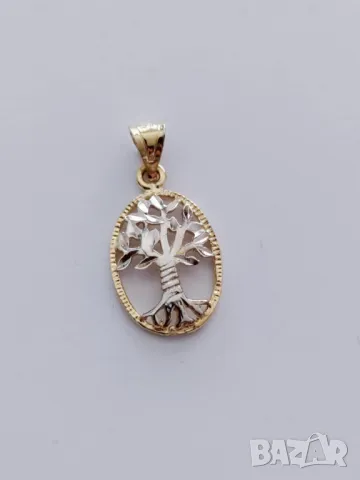 Нова златна висулка дърво 51001, снимка 1