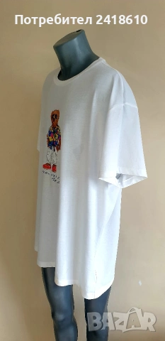 POLO Ralph Lauren Bear Classic Fit  Cotton Mens Size 2XL НОВО! ОРИГИНАЛ! Мъжка Тениска!, снимка 8 - Тениски - 53517535