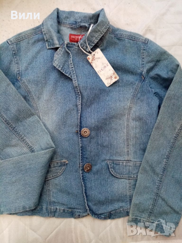 Дънково яке - НОВО, снимка 3 - Якета - 36215112