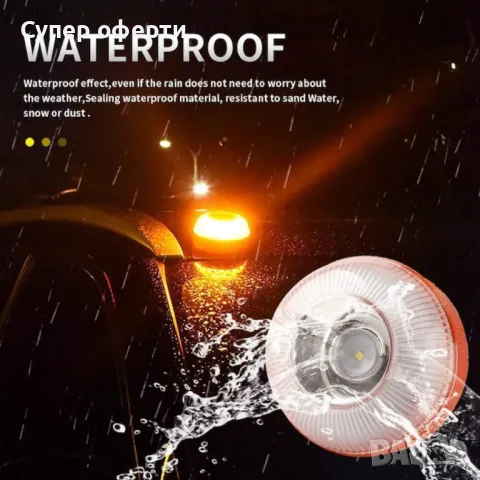 Компактна LED аварийна лампа, снимка 2 - Други - 49547202