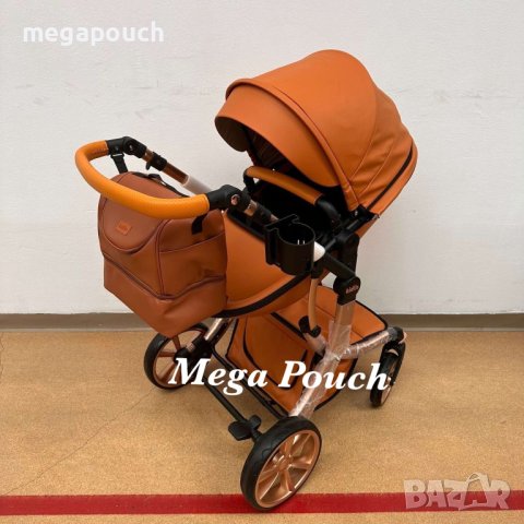 Луксозна Мултифункционална количка 3 в 1  L-Sun от Еко Кожа, снимка 11 - Детски колички - 42068906