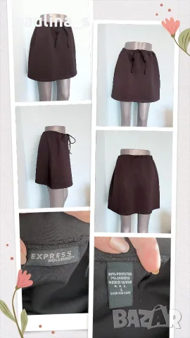 Шест броя / Маркова мини пола "Pimkie", "Express", "Laura Torelli", "Vila", "Lagenes", "Burda" , снимка 5 - Поли - 56246514
