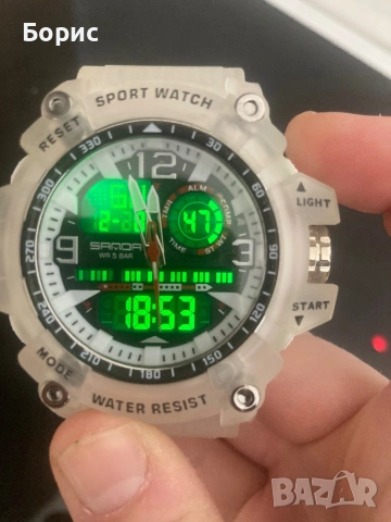 Мъжки спортен часовник Sanda, снимка 4 - Мъжки - 53402836