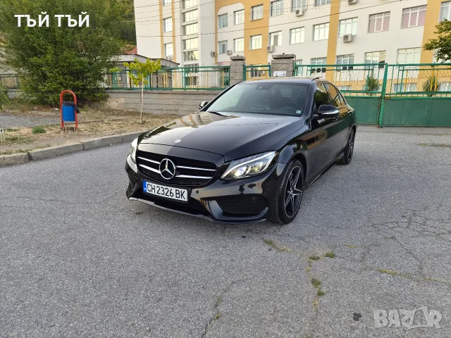Mercedes-Benz C 250 d AMG Line 4MATIC (2016 г.) - 204 к.с., снимка 9 - Автомобили и джипове - 56277942