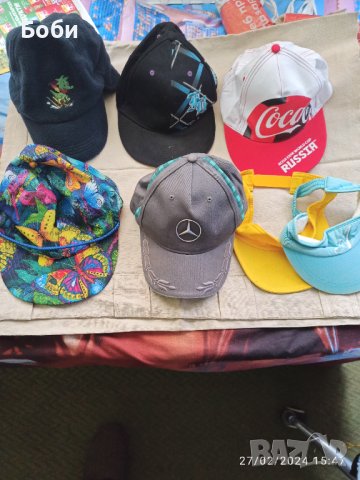  шапки с козирка, снимка 2 - Шапки - 17143079