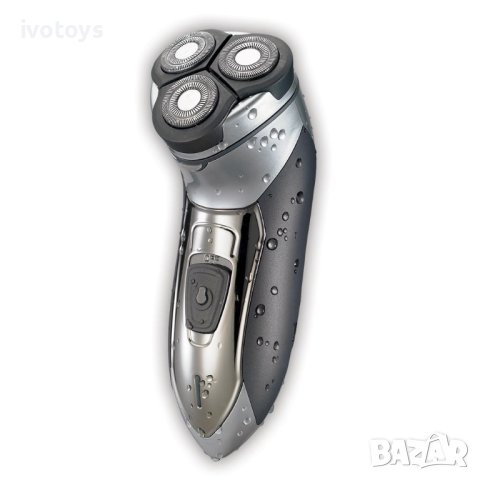 Акумулаторна самобръсначка ZEPHYR ZP 1814 A, 3W, Изскачащ тример, Сив, снимка 1