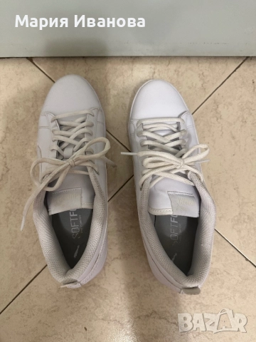 Бели маратонки Puma, снимка 2 - Маратонки - 51646858