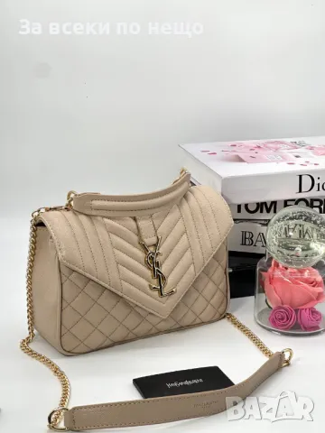 Дамска чанта с дълга дръжка за през рамо Yves Saint Laurent - Налични различни цветове Код D1294, снимка 8 - Чанти - 47871959