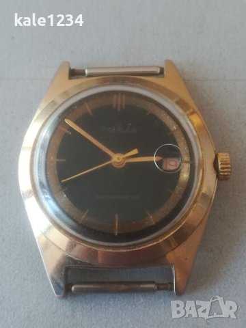 Мъжки часовник Ruhla - UMF 24. Made in GDR. Vintage watch. Ретро модел. Позлата. Механичен механизъм, снимка 8 - Мъжки - 41944640