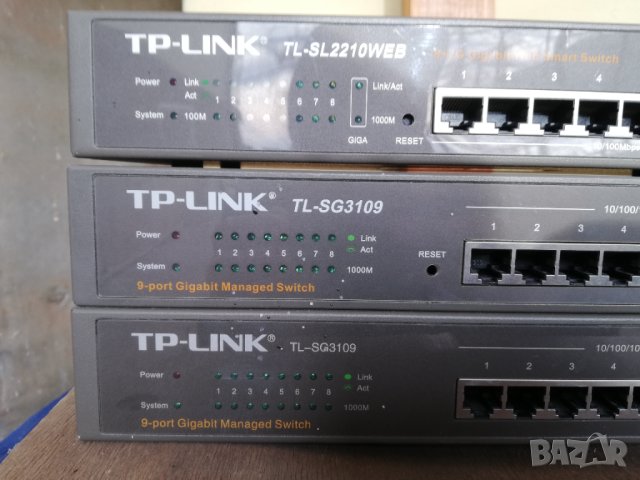 3 броя TP-link Gigabit switch, снимка 2 - Друга електроника - 44182440
