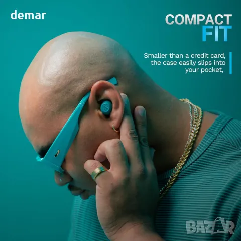 JLab Go Pop ANC Smart активни слушалки с шумопотискане, Bluetooth с микрофон, IP55, снимка 6 - Безжични слушалки - 49085856