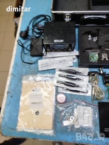Уред за  татуировки MERCURY в куфар , снимка 5 - Други - 53713478