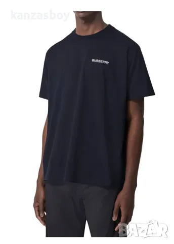 burberry monogram motif cotton tee - мъжка тениска р-р L, снимка 2 - Тениски - 55849062