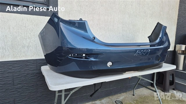 Задна броня Mazda 3 Berlina Sedan година 2013 2014 2015 2016 2017 код BHN150221, BHN1-50221 , снимка 3 - Аксесоари и консумативи - 53862055