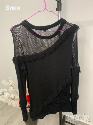 Алеса Alessa блуза в размер S, снимка 5 - Блузи с дълъг ръкав и пуловери - 51663519
