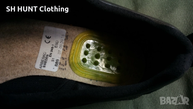 ARBESKO 889 Woman Leather Safety Shoes размер EUR 37 дамски работни обувки с бомбе WS1-4, снимка 17 - Други - 52001881