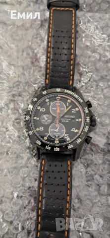 SEIKO SOLAR SPORTURA CHRONOGRAPH V172-0AS0 WR100M, снимка 5 - Мъжки - 53591160