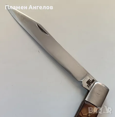 Ретро Соц Ножка, сгъваемо джобно ножче "Сърп и чук" Велико Търново , снимка 4 - Колекции - 55956813