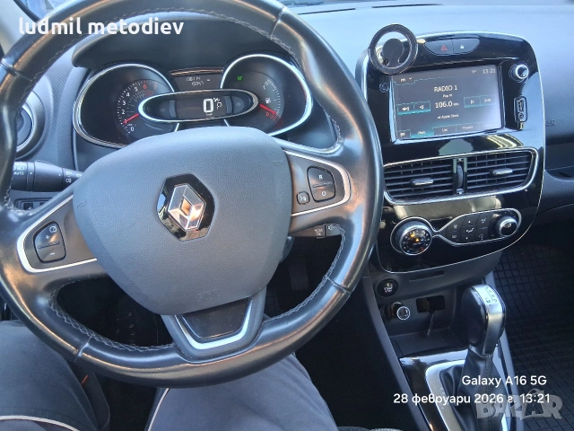 Рено Clio IV1.2,118hp*2017*автоматик,лед,камера,, снимка 12 - Автомобили и джипове - 53663191