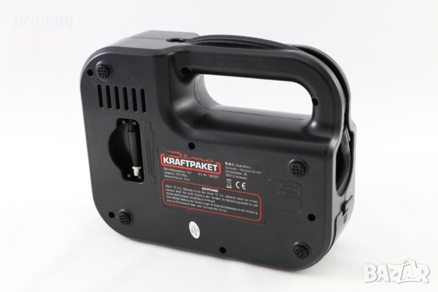 Комбиниран 12 V компресор с вградена LED лампа, Германия, снимка 9 - Аксесоари и консумативи - 41805594