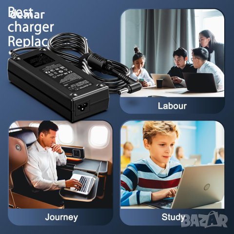 Зарядно за лаптоп Asus 120W 19V 6.32A, ADP-120ZB G53 G60 N550 N56VZ Q550 GL551 N46 N76VZ N55SF, снимка 7 - Други - 44482561