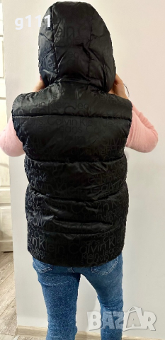  Calvin Klein елек с качулка, снимка 6 - Елеци - 43571853