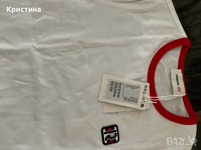 Тениска  Paco Rabanne &H&M, снимка 2 - Корсети, бюстиета, топове - 56273257