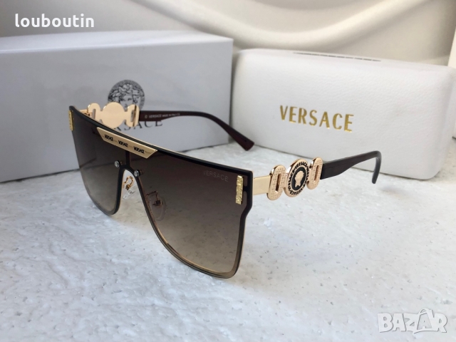 Versace VE 2022 унисекс слънчеви очила маска,мъжки,дамски слънчеви очила, снимка 8 - Слънчеви и диоптрични очила - 36106701