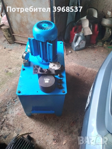 хидравлична станция 250 бара налягане 3 кв мотор, снимка 3 - Други машини и части - 52920208