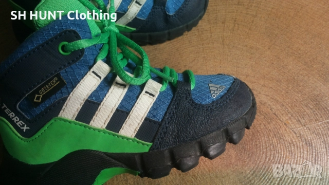 Adidas Terrex Mid Gtx I GORE-TEX S76931 Размер EUR 22 / UK 5 1/2K детски водонепромокаеми 86-14-S, снимка 6 - Бебешки боти и ботуши - 52247765