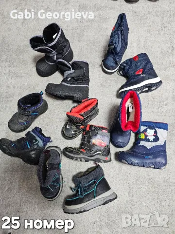 Детски ботуши 25 номер Zara и др, снимка 1
