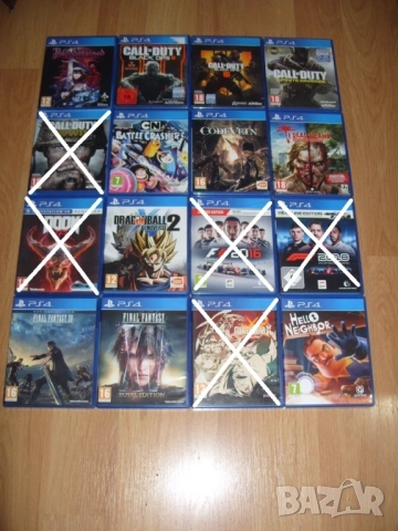 Игри за PlayStation 4, PS4 Част 4 - 15.34 € / 30лв за брой