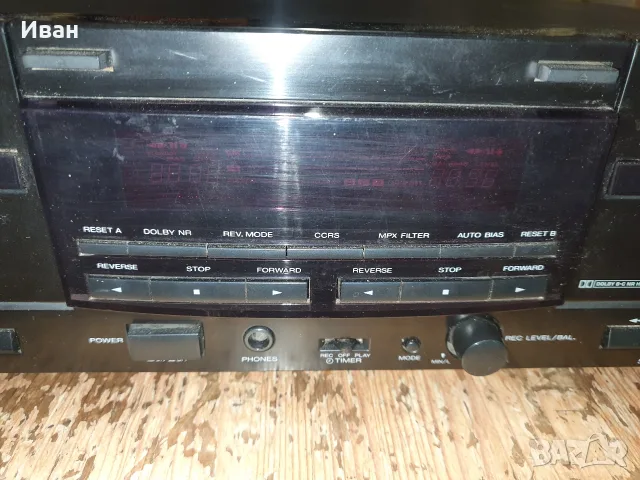 касетен дек KENWOOD KX W4080, снимка 3 - Декове - 55711328
