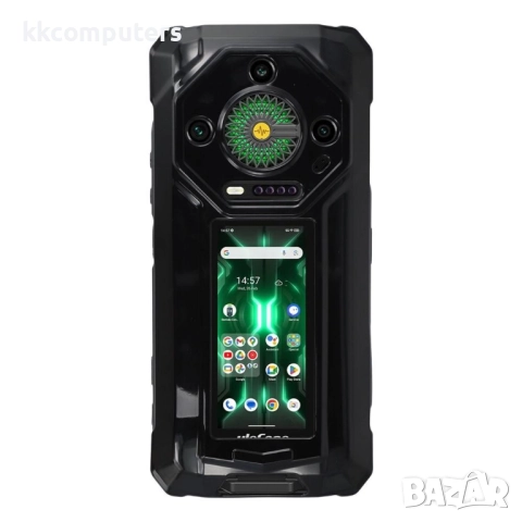 Калъф с протектор за Ulefone Armor 33 Pro – мек TPU удароустойчив калъф, прозрачен или черен, снимка 4 - Калъфи, кейсове - 52538003