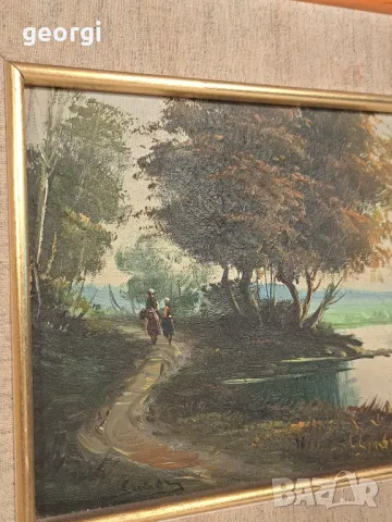 картина с маслени бои върху платно    11/5, снимка 5 - Картини - 47489201