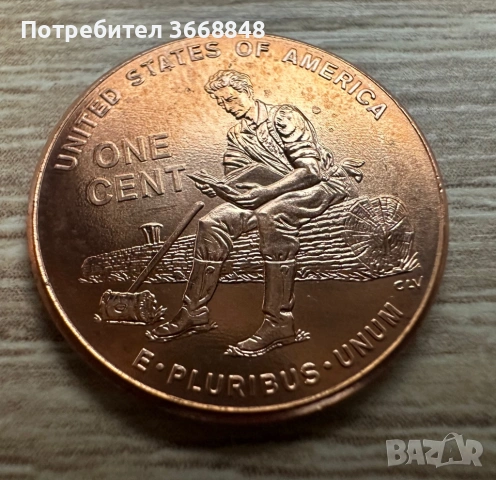 Юбилейни монети - Ейбрахам Линкълн - 2009 - BU, снимка 5 - Нумизматика и бонистика - 53434009