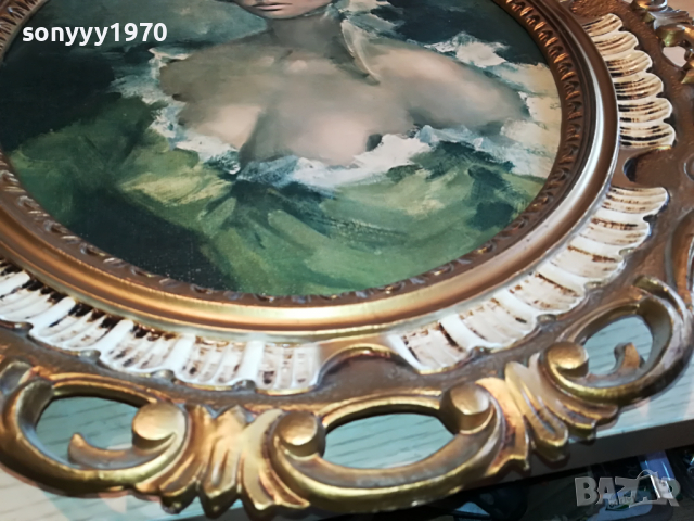 КАРТИНА КРАСИВА МАДАМА 70Х60СМ 0604221852, снимка 6 - Антикварни и старинни предмети - 36368464