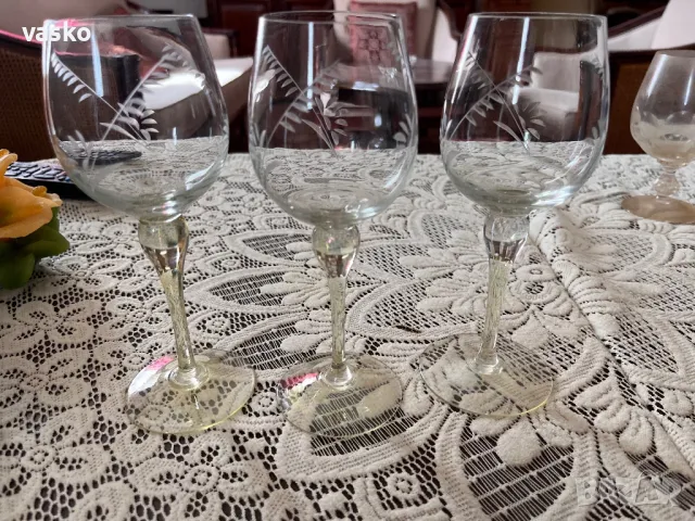 Български чаши-5 броя, снимка 4 - Чаши - 49466418