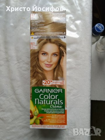 Продавам боя за коса Garnier 8.1 пепеляво светло рус
