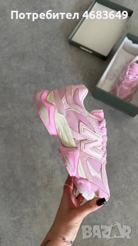 New Balance 9060 pink, снимка 2 - Маратонки - 52817720