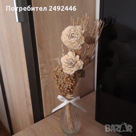 Ваза с цветя, снимка 2 - Вази - 33884985