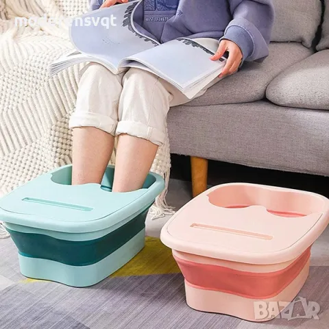 Сгъваема ваничка за крака и място за телефон