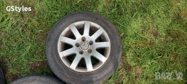 джанти с гуми 15, 5х112, 7j et 37 vw, audi , снимка 5 - Гуми и джанти - 50475584