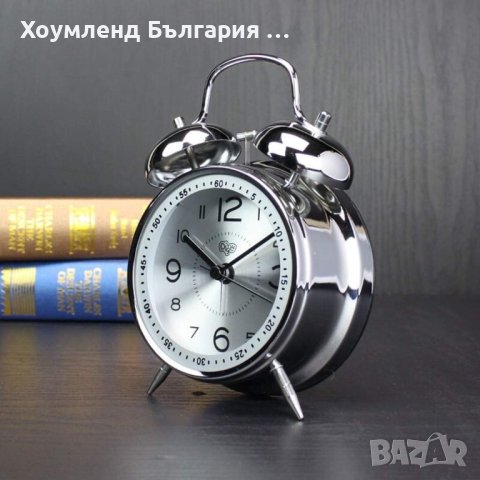Красив ретро часопвник / будилник с LED светлина, снимка 5 - Стенни часовници - 41854436