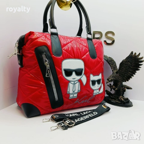 Дамски Чанти Karl Lagerfeld, снимка 7 - Чанти - 53668882