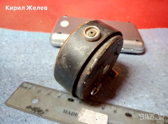SLAVA 11 JEWELS MADE in USSR Стар КОЛЕКЦИОНЕРСКИ РУСКИ МЕХАНИЧЕН БУДИЛНИК СЛАВА 44047, снимка 2 - Антикварни и старинни предмети - 47685999