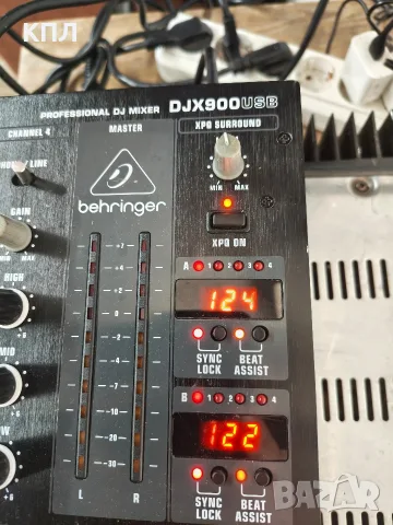 DJ миксер Behringer DJX-900, снимка 2 - Ресийвъри, усилватели, смесителни пултове - 56104863